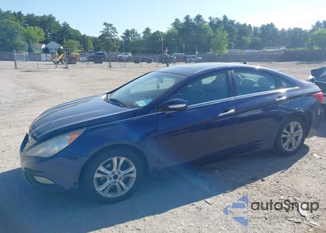 2011 Hyundai Sonata Limited from USA, damaged, VIN 5NPEC4AC4BH075819